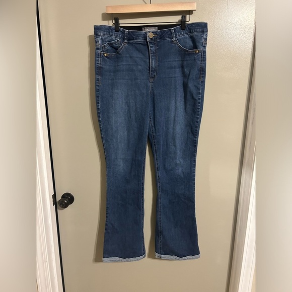 Democracy ab technology boot cut jeans size 16 - Picture 1 of 6